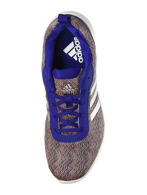blue fabric lace up sport shoes - 16690394 - Standard Image - 4