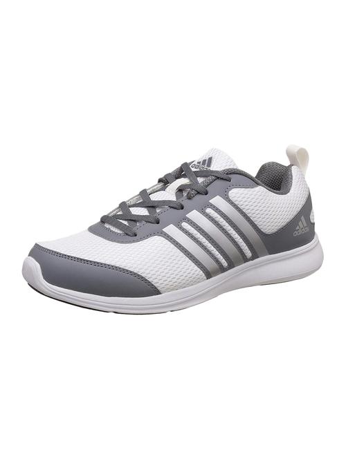 white mesh lace up sport shoes - 16690477 - Very Small Image - 1