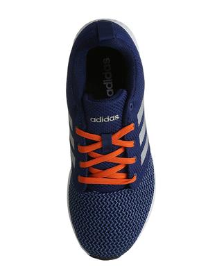 blue fabric lace up sport shoes - 16690487 - Standard Image - 4