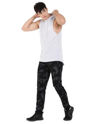 black printed jogger - 16690973 - Standard Image - 4