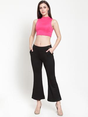 high rise boot cut trouser - 16691052 - Standard Image - 4