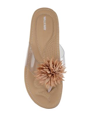 beige slippers flip flops - 16691256 - Standard Image - 4