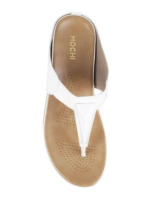 white toe separator flip flops - 16691368 - Standard Image - 4