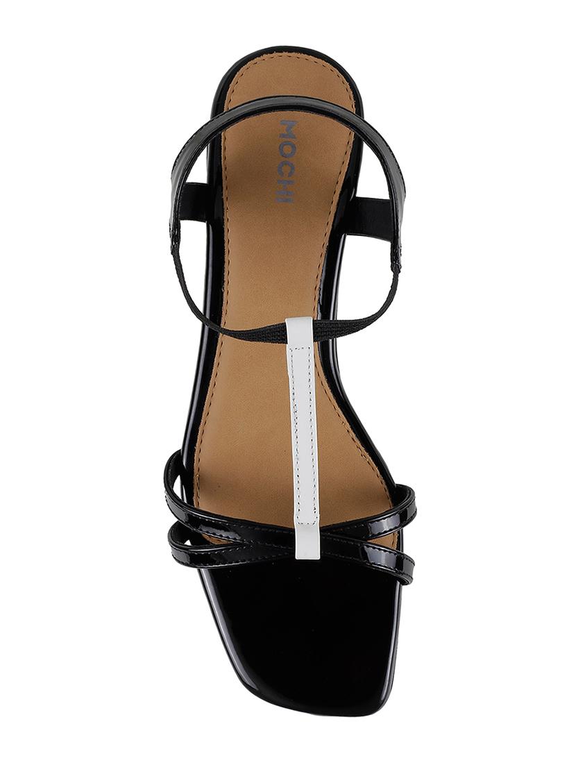 black back strap sandals - 16691763 - Zoom Image - 4