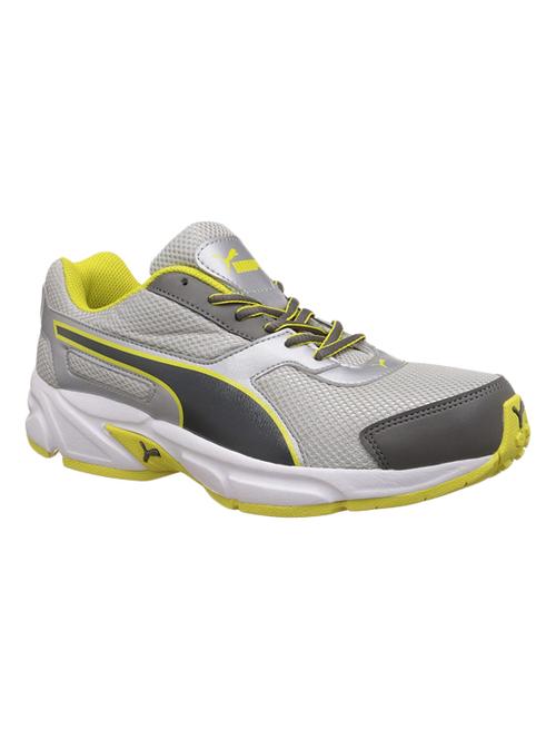 grey mesh lace up sport shoes - 16691978 - Very Small Image - 1