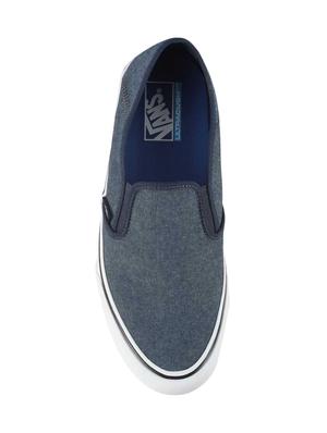 blue canvas slipons - 16692484 - Standard Image - 4