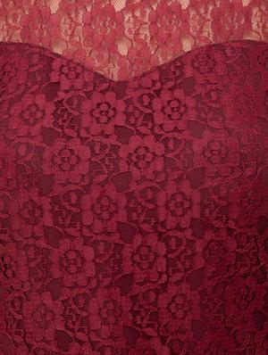 bell sleeved laced maxi dress - 16693215 - Standard Image - 4