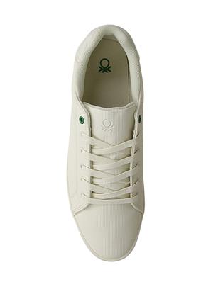 white leather lace up sneakers - 16693547 - Standard Image - 4
