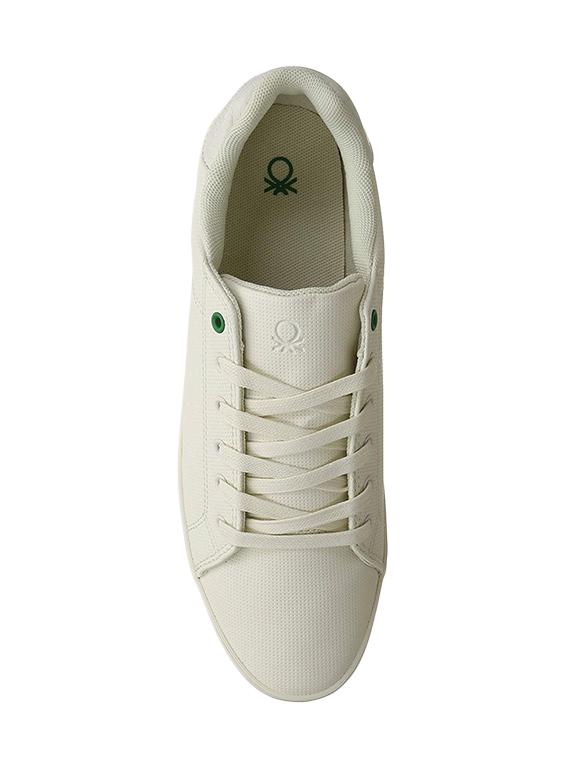 white leather lace up sneakers - 16693547 - Zoom Image - 4