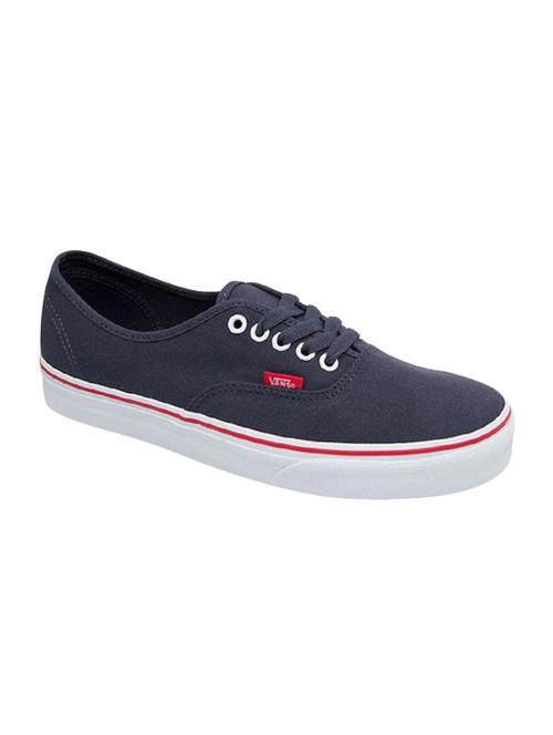 navy canvas lace up sneakers - 16693557 - Standard Image - 1