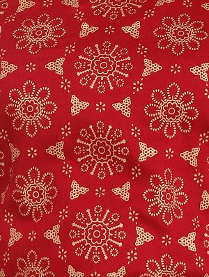 foil printed kurta with sharara set - 16693589 - Standard Image - 4
