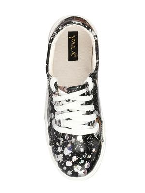 black lace-up sneakers - 16693617 - Standard Image - 4