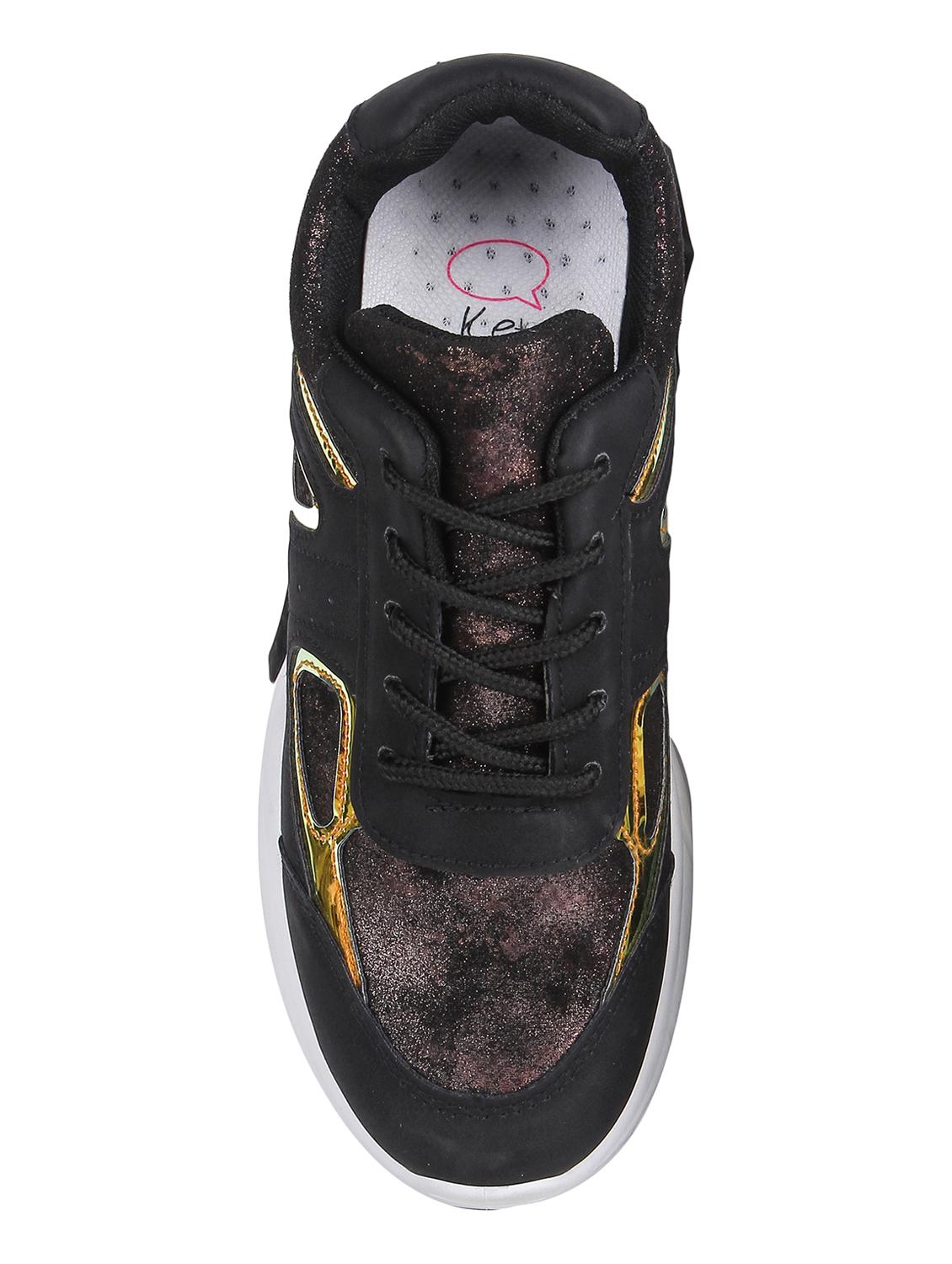 black lace-up casual shoes - 16693719 - Zoom Image - 4