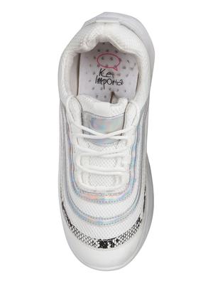 white lace-up casual shoes - 16693722 - Standard Image - 4
