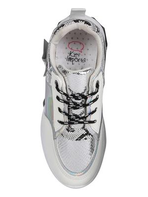 white lace-up casual shoes - 16693728 - Standard Image - 4