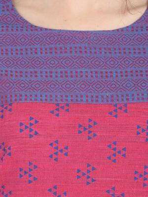 geometrical straight kurta - 16693887 - Standard Image - 4
