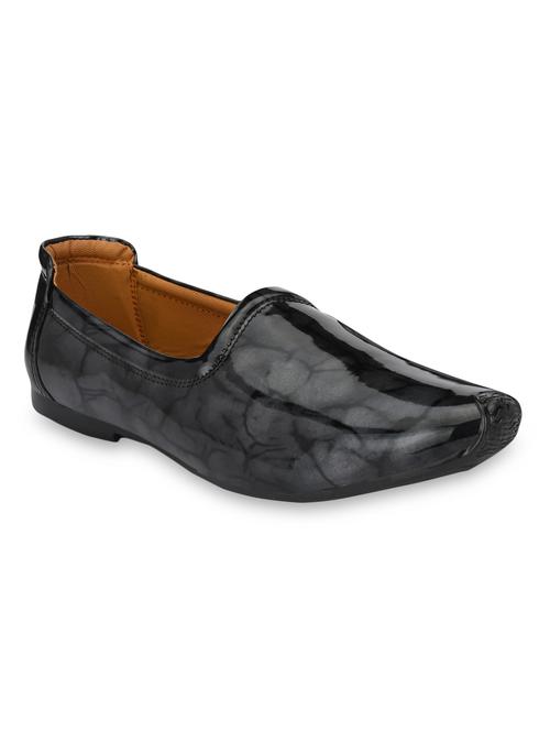 black patent leather slipons - 16694107 - Standard Image - 1