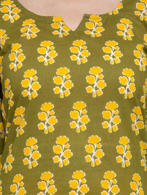 floral print kurta palazzo set - 16694878 - Standard Image - 4