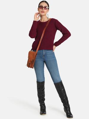 long sleeved solid top - 16694961 - Standard Image - 4