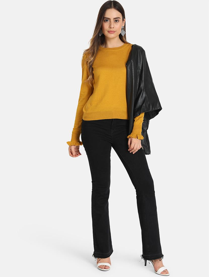 long sleeved round neck top - 16694964 - Zoom Image - 4