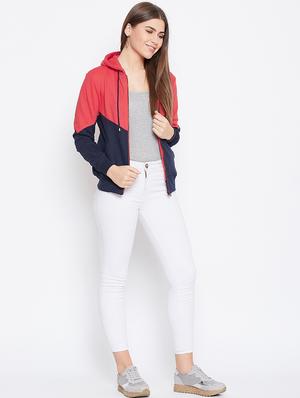 color block hooded jacket - 16695396 - Standard Image - 4