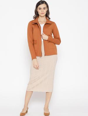 shirt collar pocket detail jacket - 16695469 - Standard Image - 4
