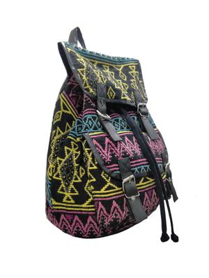 multi colored cotton regular backpack - 16695714 - Standard Image - 4