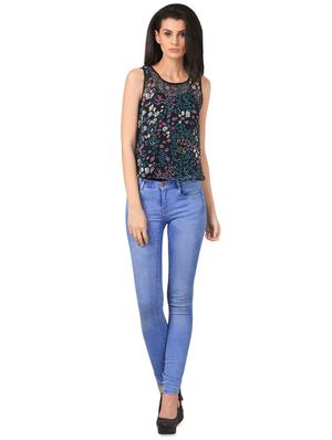round neck animal print tank top - 16695808 - Standard Image - 4