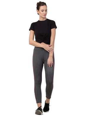 mid rise side tapping striped jegging - 16695946 - Standard Image - 4