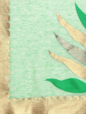 printed woven saree with blouse - 16696187 - Standard Image - 4