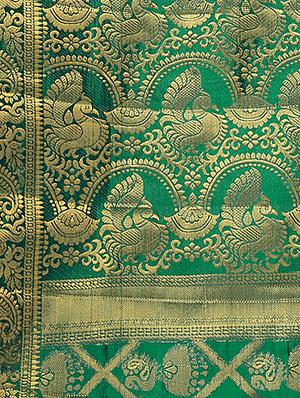 conversational kanjivaram saree with blouse - 16696651 - Standard Image - 4