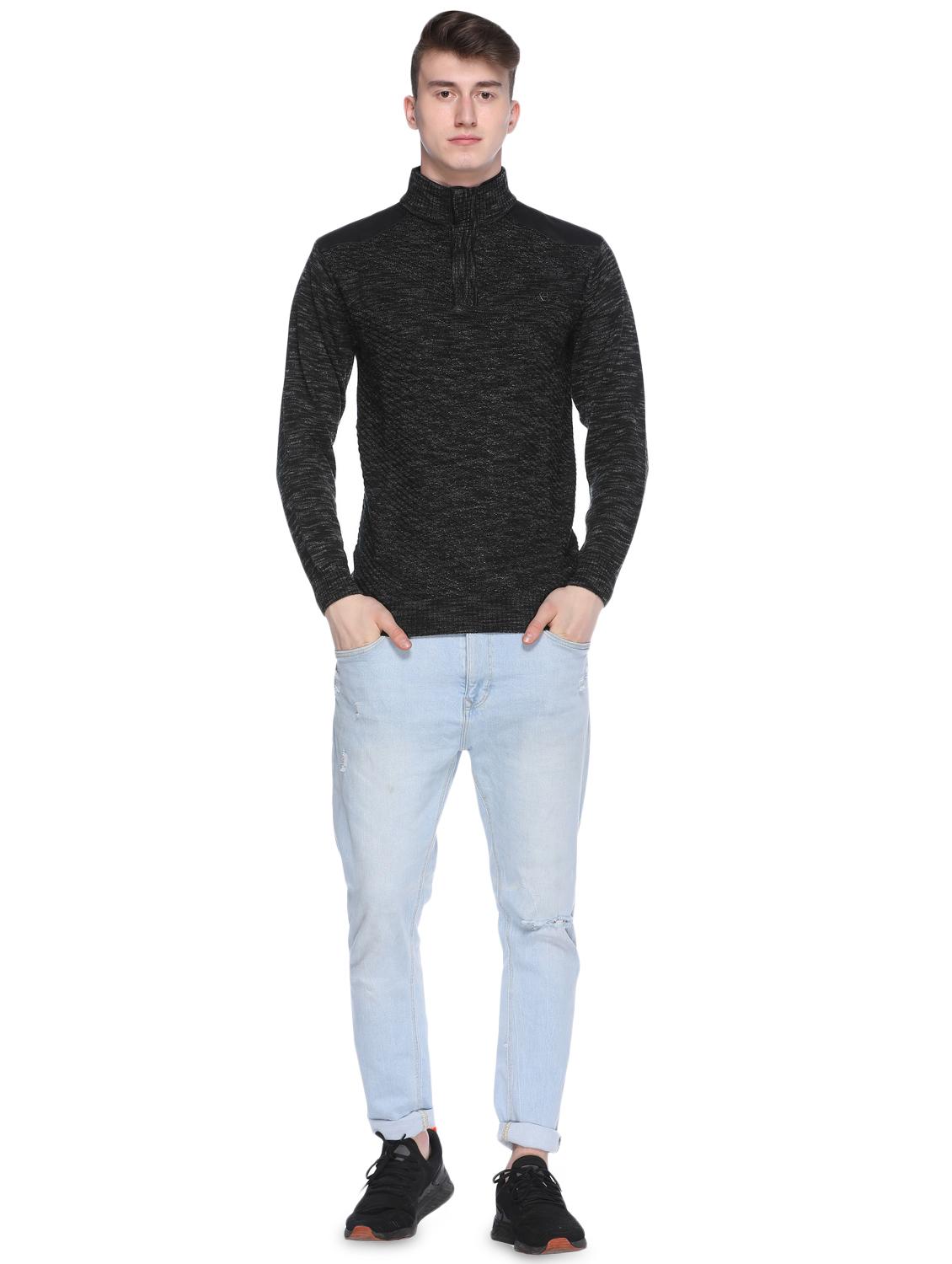 black self design pullover - 16696686 - Zoom Image - 4