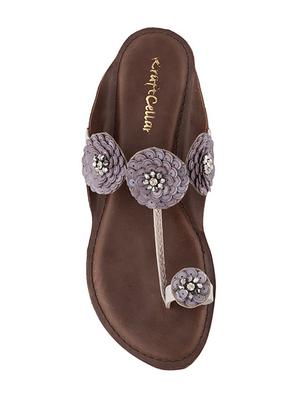 purple one toe sandals - 16697370 - Standard Image - 4
