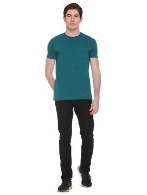 green solid pocket t-shirt - 16698144 - Standard Image - 4