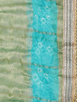 gota patti bandhani dupatta - 16698268 - Standard Image - 4