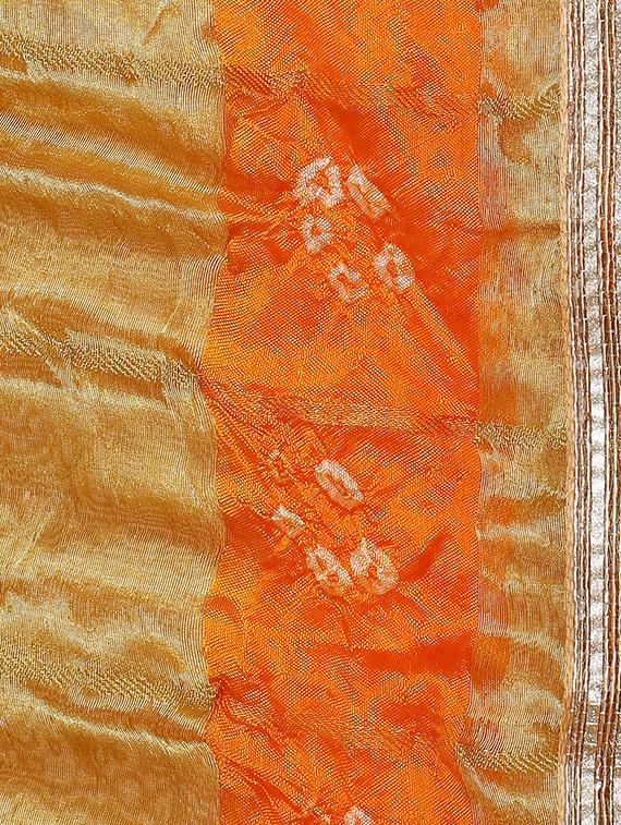 gota patti bandhani dupatta - 16698271 - Zoom Image - 4