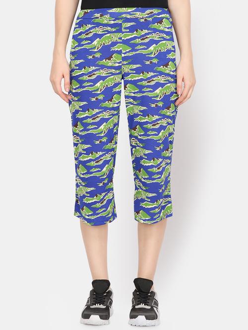 high rise camouflage capri - 16698338 - Standard Image - 1