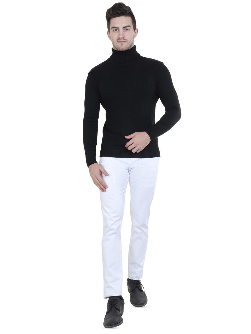 black self design pullover - 16698957 - Zoom Image - 4