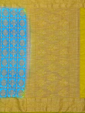 turquoise art silk patola saree with blouse - 16699103 - Standard Image - 4