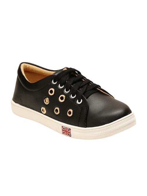 black lace-up sneakers - 16699874 - Standard Image - 1