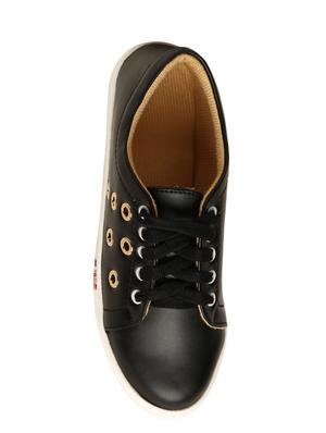 black lace-up sneakers - 16699874 - Standard Image - 4