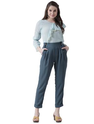 high rise pleated trouser - 16700388 - Standard Image - 4