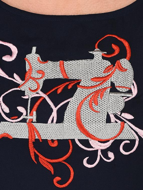 cowl a-line kurta - 16700781 - Zoom Image - 4