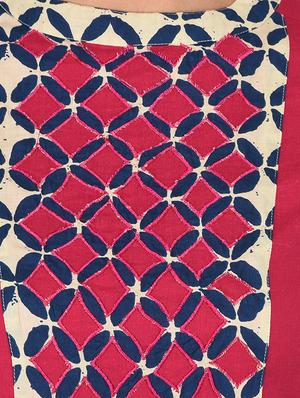 printed a-line kurta - 16700783 - Standard Image - 4