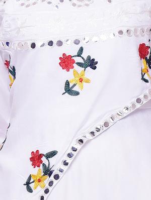 embroidered layered kurta - 16700809 - Standard Image - 4