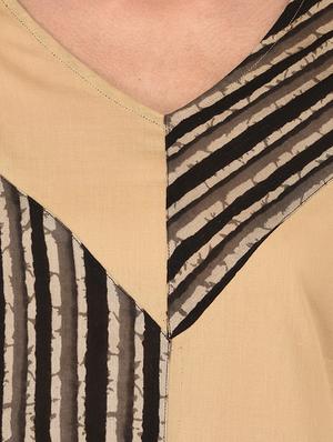 printed straight kurta - 16700822 - Standard Image - 4