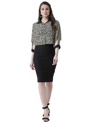 cut out sleeved floral shirt - 16700834 - Standard Image - 4