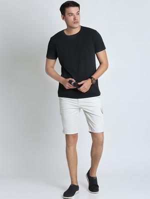 white checkered shorts - 16701800 - Standard Image - 4