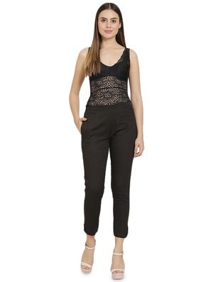 high rise button detail trouser - 16702701 - Standard Image - 4
