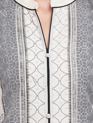 printed straight kurta - 16702741 - Standard Image - 4